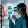 person-using-augmented-reality-visualize-products-before-purchasing-online VR Glass